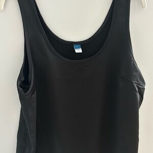 Black Sleeveless Top